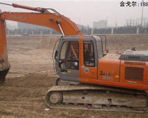 日立210挖掘機