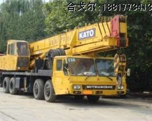 加藤50噸4節臂汽車起重機